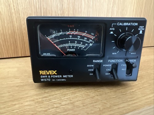 ⚡ Revex W-570 Wattmetro / ROSmetro – 1.6 - 1300MHz – Fino a 200W