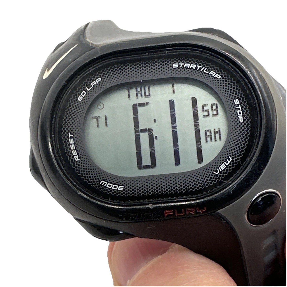 VTG Nike Triax Fury Watch Mens Y2K Digital Chrono WG05-4000 VTG Nike Triax Fury Watch Mens Y2K Digital Chrono WG05-4000