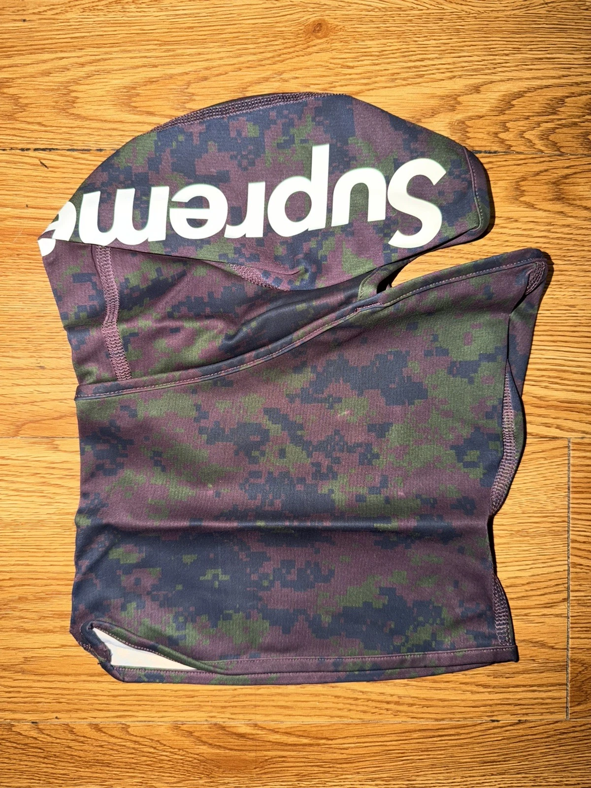 Supreme Heat Reactive Digi Camo Balaclava Black