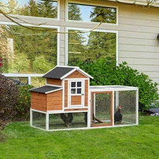 Outdoor Large Chicken Coop Hen House, Weatherproof