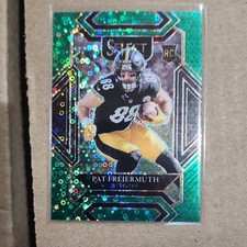 Panini 2021 Select Pat Freiermuth #259 Green Disco Prizm Rookie /5 Steelers