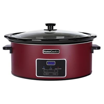 HOMECOOKIN 8 Quart Programmable Slow Cooker, Kitchen Appliances, Perfect Kitc...