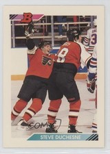 1992-93 Bowman Steve Duchesne #31 0c4
