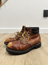 Red Wing #2245 Mens 6 D SuperSole Steel Toe Brown Work Boots Made In USA Vintage