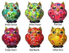 Spardose Eule aus Keramik Pomme Pidou Sabo Design