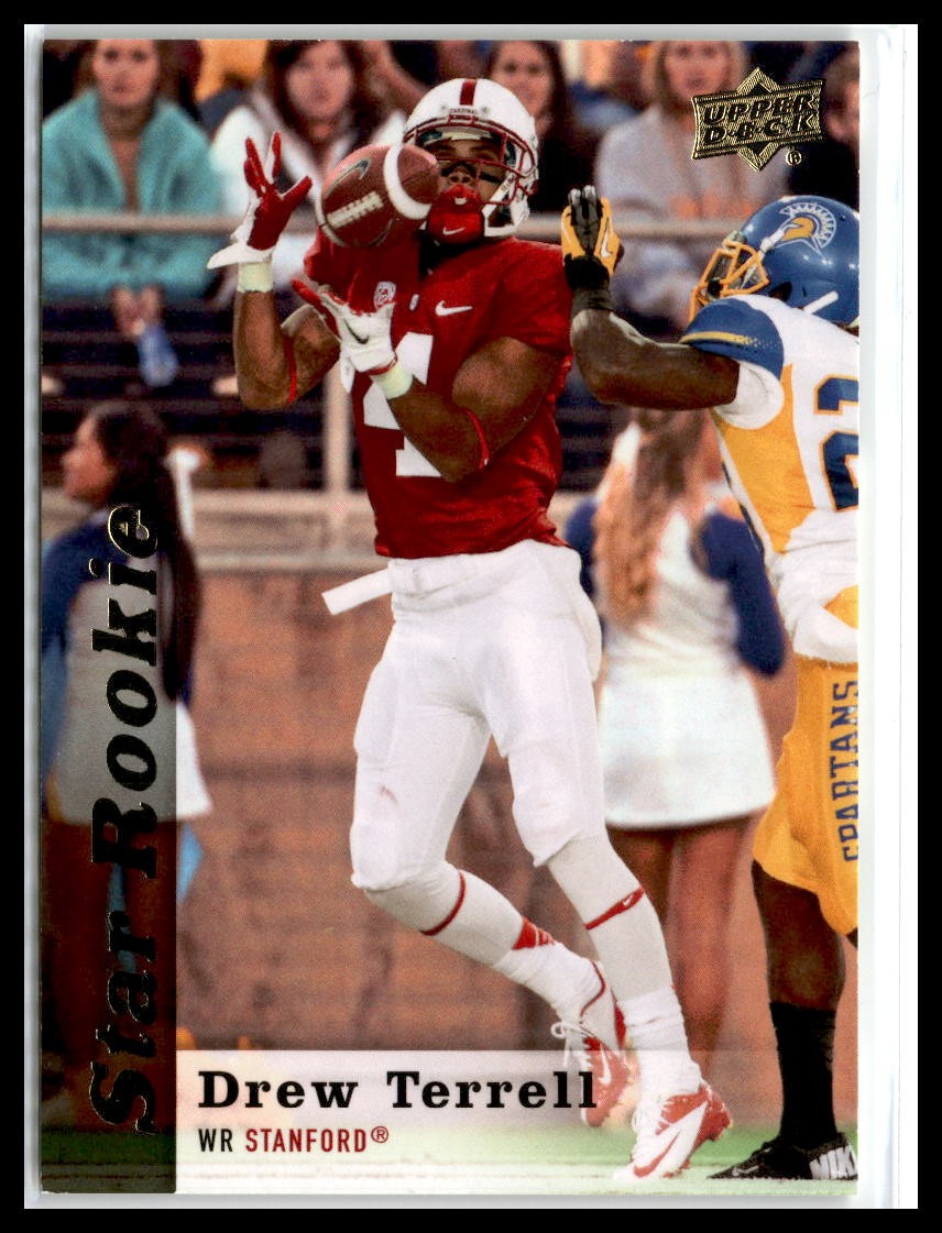 Drew Terrell 2013 Upper Deck #142 Stanford Cardinal