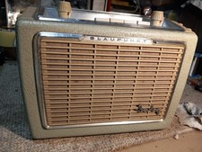 Blaupunkt Derby Autoradio Oldtimer Youngtimer Oldtimer Swarz/Grau Bauj. 1961 TOP