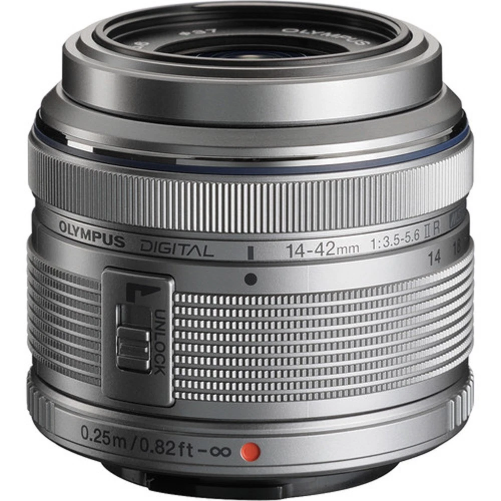 ほぼ新品OLYMPUS M.ZUIKO 14-42mm F3.5-5.6II Olympus M.Zuiko 14-42mm F3.5-5.6 II Zoom Lens Aspherical For M4/3