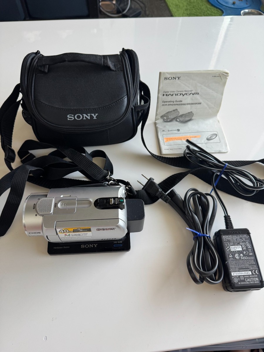 Sony DCR-SR200C Camcorder - Black/Silver for sale online | eBay