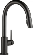 Delta 9159T-BL-DST Trinsic Touch2O Kitchen Faucet, Matte Black 9159TBLDST - New