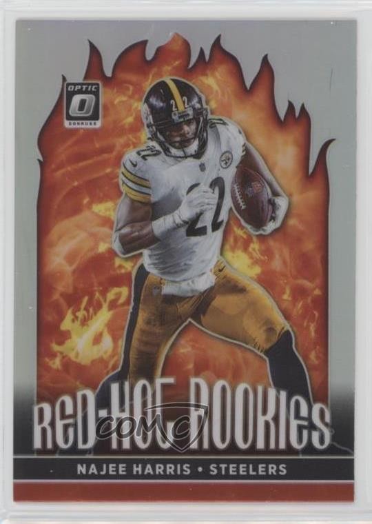 2021 Panini Donruss Optic Red Hot Rookies Najee Harris #RHR-7 RC 12g7