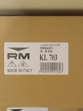 RM Italy KL-703 HF Linear Amplifier Brand New not opend NO RETURN FOR ANY REASON