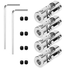 4 Paquets de Connecteur de Couplage de Cardan à Joint Universel en Acier de4710