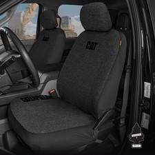 For Ford Caterpillar Car Truck Seat Covers Front Seats Flex Cotton Dark Grey For Ford Caterpillar Car Truck Seat Covers Front Seats Flex Cotton Dark Grey