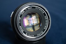  AS-IS Olympus OM Zuiko Auto-S 50mm f/1.8 Lens Type 5 "Made In Japan" version