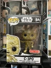 Funko Star Wars Art Graffiti Séries C-3PO #64 - Target Exc Hard Stack Not-Sealed