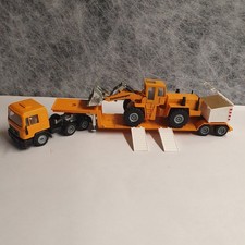 siku 3912 Tieflader MAN F90 +  Zettelmeyer 4002 Radlader /Knickgelenk - 1:55