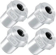 Car Battery Post Adapter: 4Pcs Side Post to Top Post Battery Adapter with 3/8" F