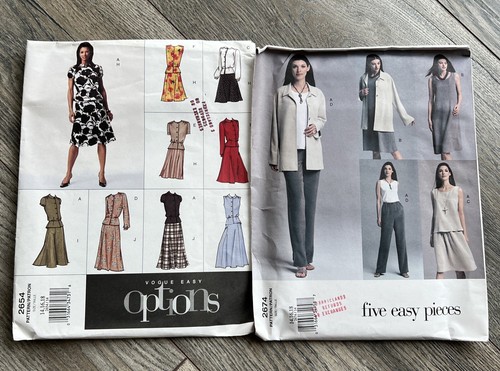 VTG VOGUE Designer Sewing Patterns Donna Karan Lot Of 6 Classics UNCUT Sz 12-22 - Picture 3 of 10