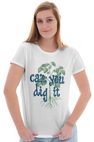 Funny Gardener Pun Joke Can You Dig It Humor Graphic T Shirts for Women T-Shirts - Picture 4 of 10