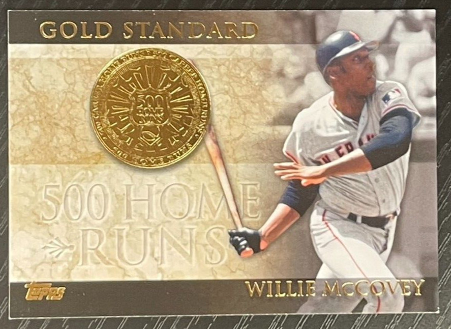 2012 Topps Gold Standard Willie McCovey #GS-9 NrMT