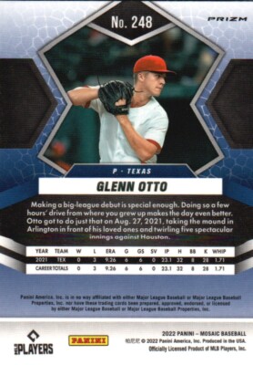 2022 Panini Mosaic #248 Glenn Otto Mosaic | eBay