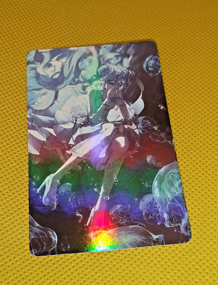 Deep Sea Girl Hatsune Miku Waifu Goddess Story Anime Girl holo card