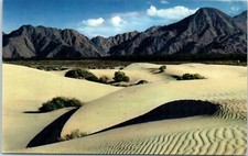 Sand Dunes of Imperial Valley, Hollywood's Sahara Desert, Southern Ca. Postcard