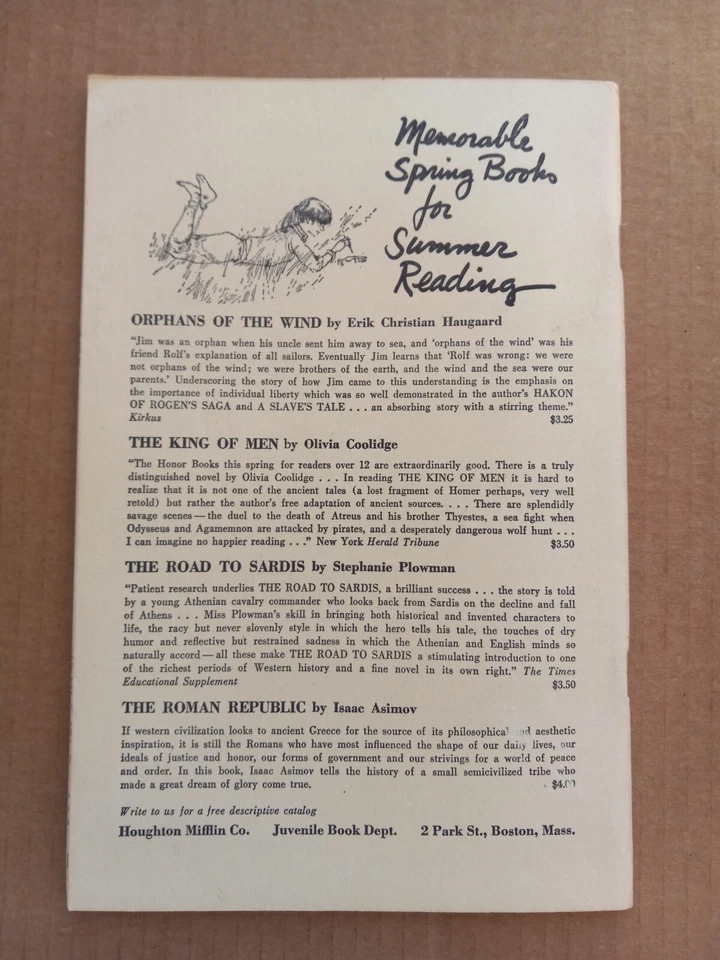 The HORN BOOK Magazine August 1966 - Image 3 of 3