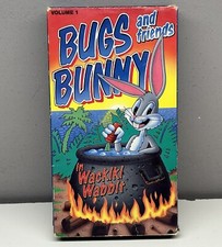 Looney Tunes Bugs Bunny & Friends Vol. 1 Wackiki Wabbit VHS Video Tape Rabbit