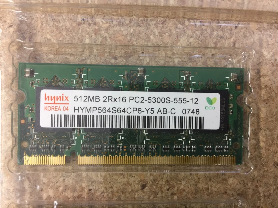 HYMP564S64CP6-Y5 Dell D620 D820 1GB Laptop Memory Kit (2 x 512MB) Y9525 - Image 3 of 4