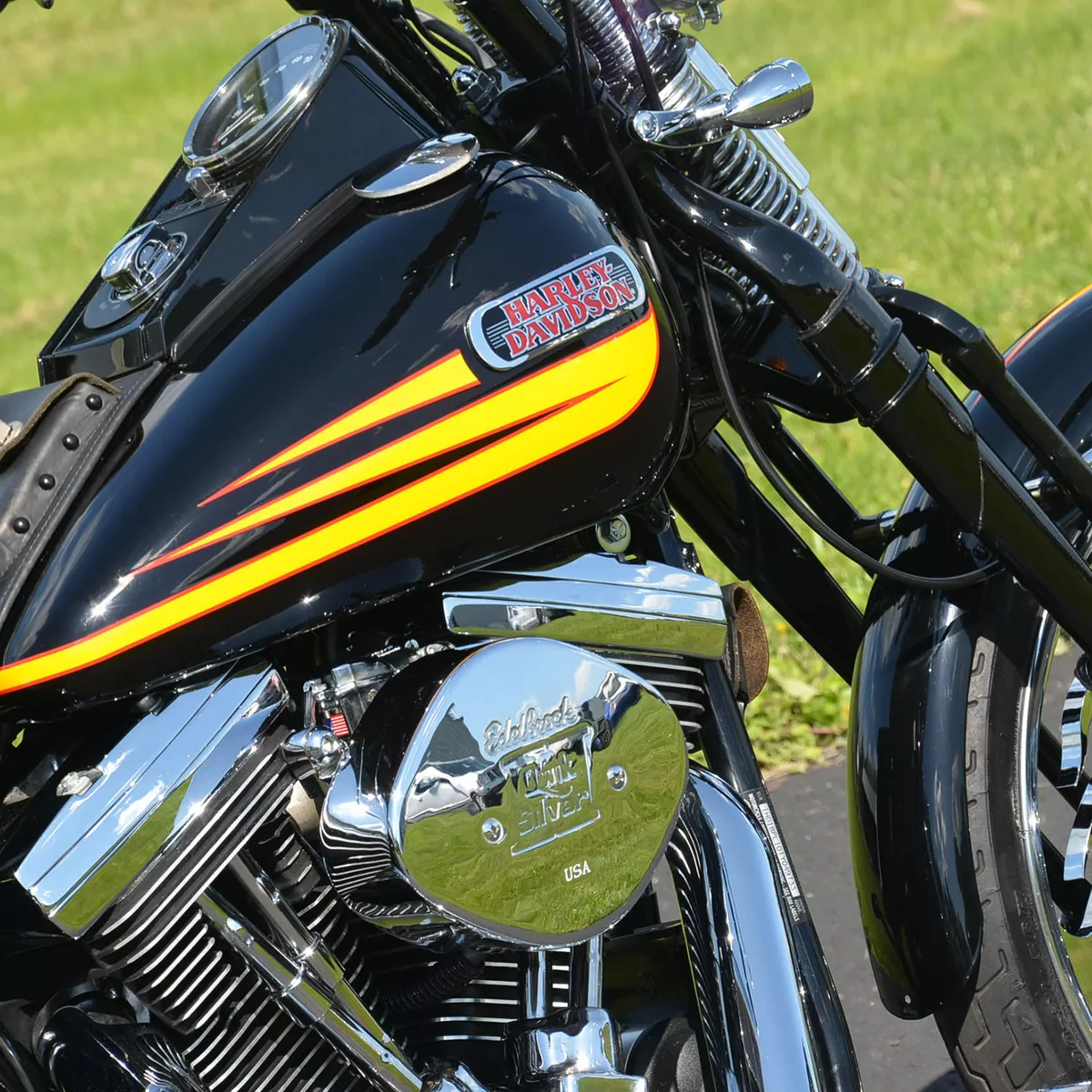 Harley Davidson FXSTSB Bad Boy decals, yellow, # 1252 | eBay Harley Davidson Fxstsb Bad Boy Decals, Yellow, # 1252 | Ebay