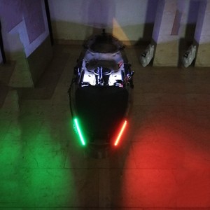 pontoon boat kit led bow lighting red & green navigation