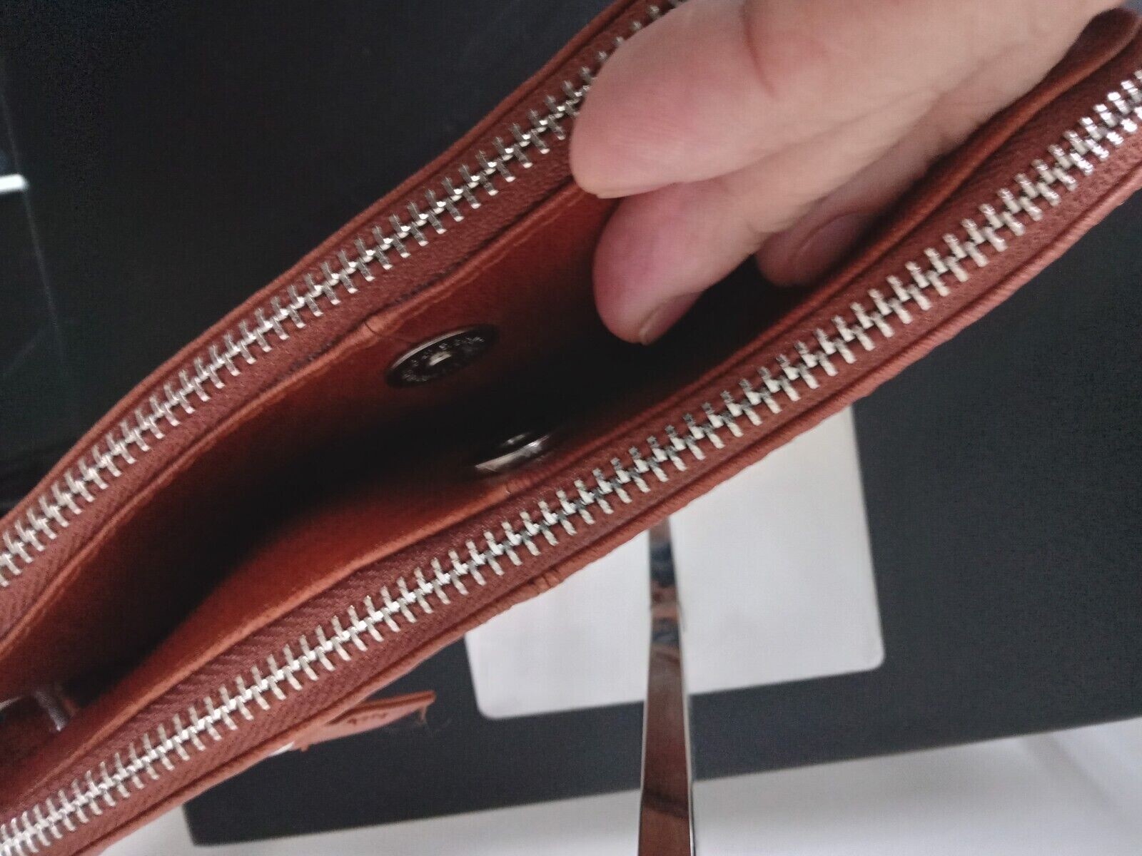 OSPREY LONDON JURA CROSSBODY BAG COGNAC CRUNCH LEATHER HANDBAG **RRP £