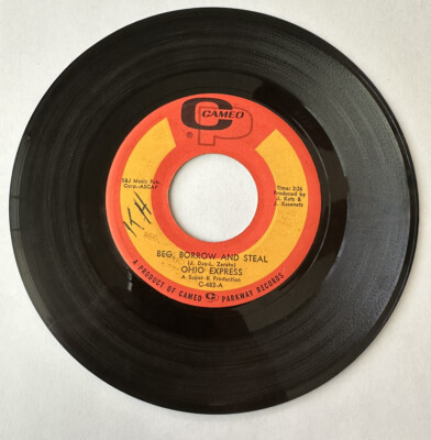 Ohio Express - Beg, Borrow And Steal / Maybe (7  Vinyl Record) Cameo