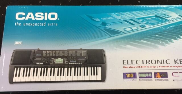 Casio Ctk-700 61key Electric Keyboard 100 Song Bank for sale online | eBay