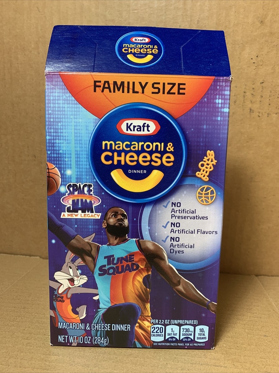 Space Jam A New Legacy Kraft Macaroni & Cheese LeBron James Bugs