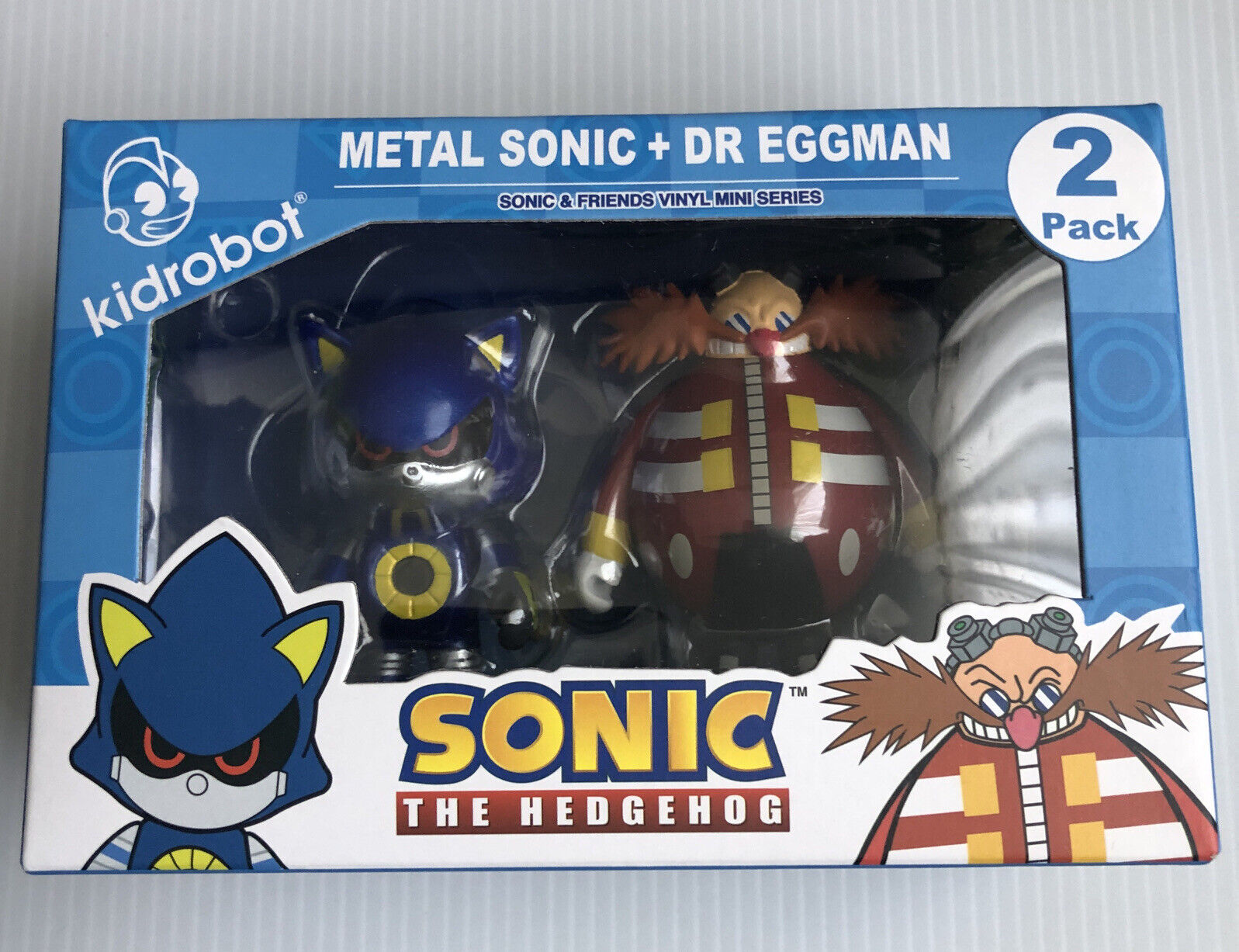 Sonic the Hedgehog 3 Vinyl Figure Dr. Robotnic and Metal Sonic 2-Pack -  Kidrobot