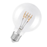 Osram Vintage 1906 Led Classic Slim Filament Globe 4.8W 827 Klar E27 Lampe 470Lm