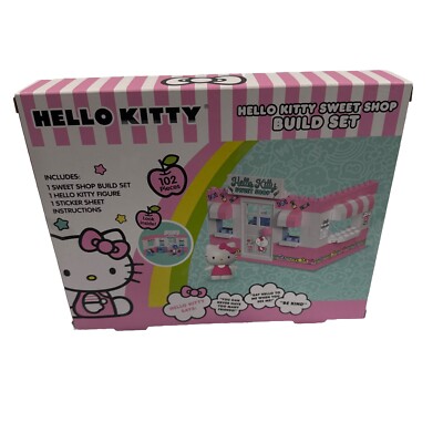 Hello Kitty Sweet Shop Build Set & 500 Pc Jigsaw Puzzle