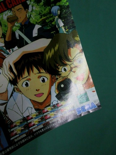 Sega Saturn Neon Genesis Evangelion Digital Card Library. *JAPAN GAME* SS. 18653 - Picture 7 of 12