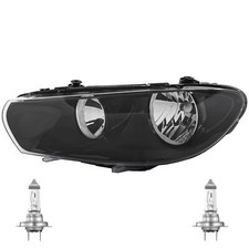 Halogen Scheinwerfer links für VW SCIROCCO (137) Bj. 09/08- H7/H7 mit Motor