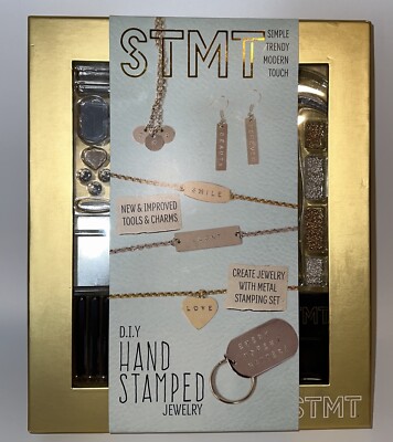 ⚡️STMT Hand Stamped Jewelry – DIY Personalized Stamp Jewelry 🆕 OPEN BOX 