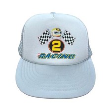 Vintage 90s NASCAR Rusty Wallace 2 racing SnapBack