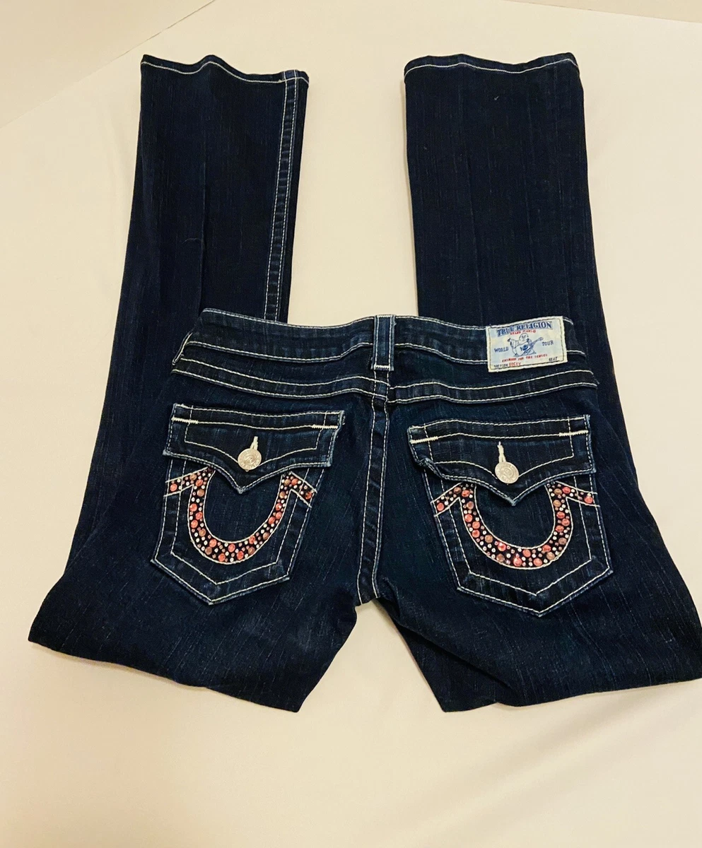 True Religion Rhinestone Jeans size 27