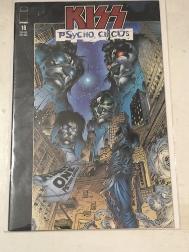 KISS: PSYCHO CIRCUS #16 WORLD WITHOUT HEROES PART 1!! 1999 Comic Book - Picture 2 of 7
