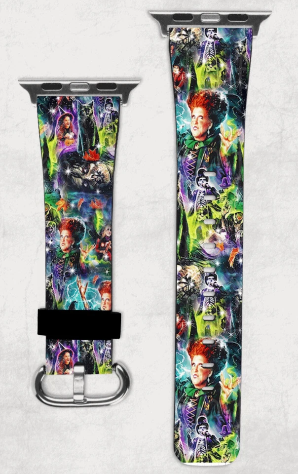 Hocus Pocus The Sanderson Sisters Apple Watch Band 38/40/41 & 42/44/45 Disney