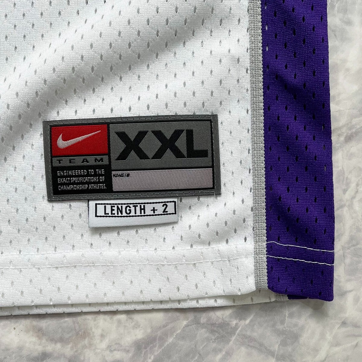 NWT VTG 00s NBA SACRAMENTO KINGS MIKE BIBBY SWINGMAN JERSEY