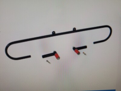 RACING GO KART REAR UNIVERSAL LOOP BUMPER 2 DP391 MOUNTING BOLTS INCLUDED OVAL