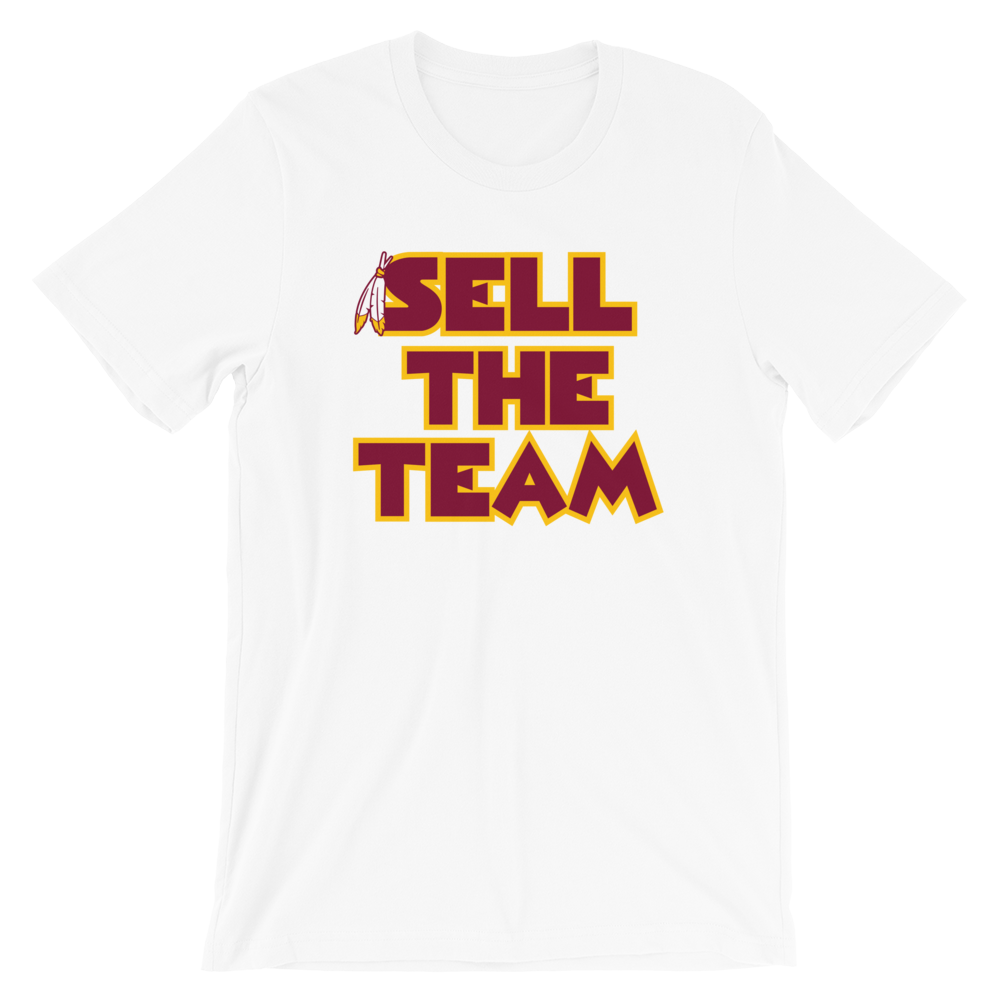 T-shirt Washington Redskins Homme - Design Fan, Coton, Tailles S à 5XL